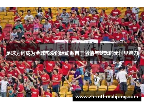 足球为何成为全球热爱的运动源自于激情与梦想的无国界魅力